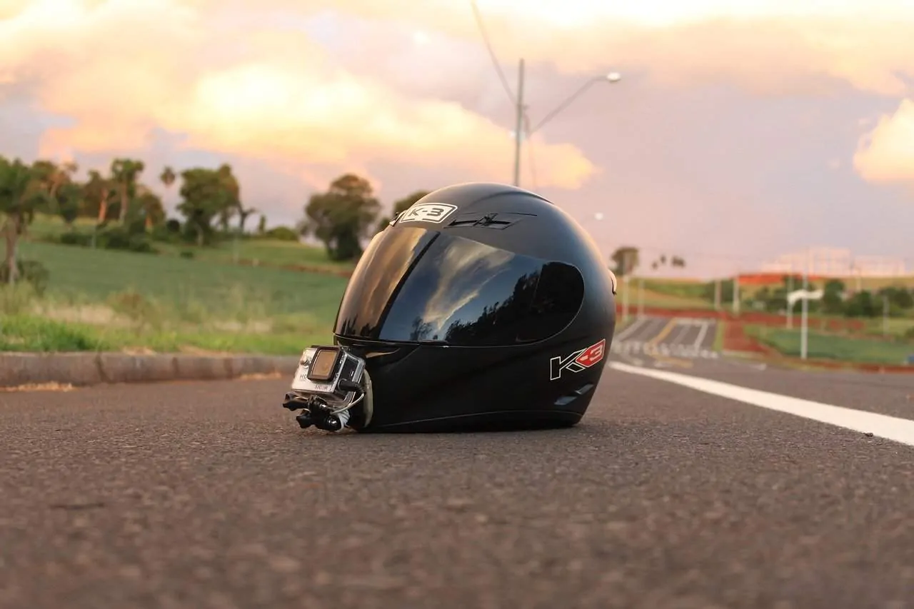 road helmet close