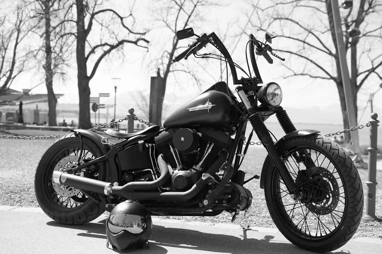 harley davidson monochrome