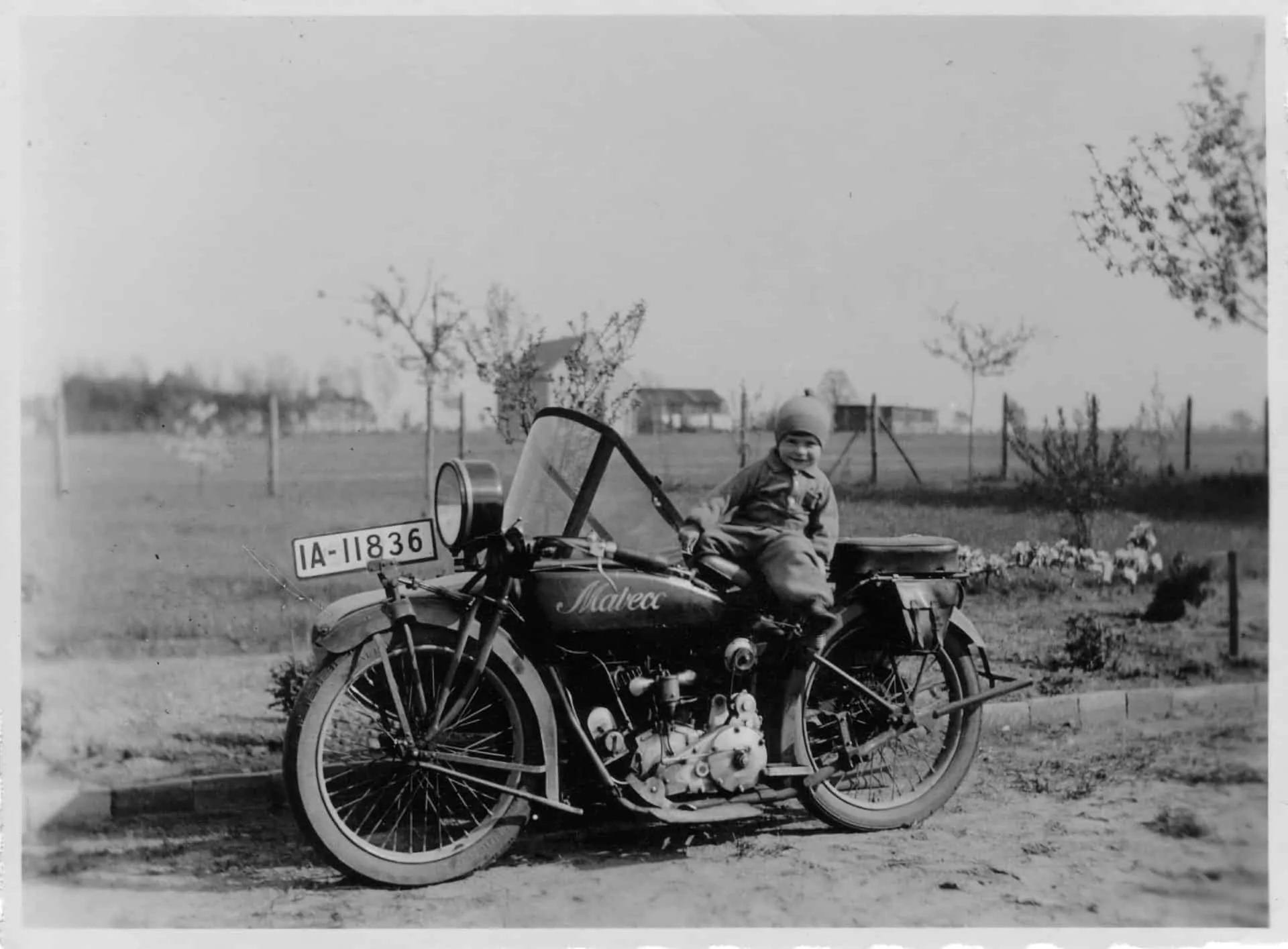 vintage photo motorcycle